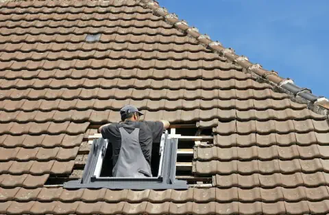 Pose de velux à Caujac